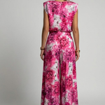 Women's Elegant Pleated Jumpsuit – Dressy One-Piece for Weddings, Evening Events & Parties