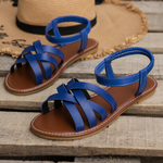 Women's Cushioned Comfort Sandals – Supportive Everyday Walking Sandals for Summer & Travel