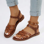 Women's Cushioned Comfort Sandals – Supportive Everyday Walking Sandals for Summer & Travel