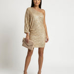 Women's Sequin Party Dress – Sparkly Evening Dress for Cocktail Parties & Celebrations