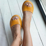 Women's Open Toe Strappy Sandals with Cushioned Insole – Comfortable Summer Sandals
