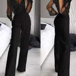 Women's Glitter Bodice Sleeveless Jumpsuit with Straight Legs – Elegant Party Jumpsuit