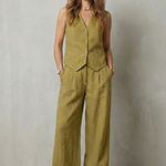 Women's Sleeveless Vest and Wide Leg Pants Set – Tailored Two-Piece Co-ord for Work and Events