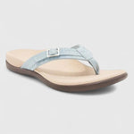 Women's Comfort Flip-Flop Sandals with Adjustable Buckle – Contoured Footbed Summer Thongs