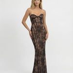 Women's Lace Corset Maxi Dress – Elegant Evening, Formal & Wedding Guest Dress