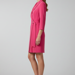 Women's Notched Collar Blazer Dress – Long Sleeve Tailored Dress for Work & Occasions