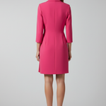 Women's Notched Collar Blazer Dress – Long Sleeve Tailored Dress for Work & Occasions