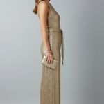 Women's Sequin Sleeveless Jumpsuit with Straight Legs – Sparkly Party and Evening Jumpsuit