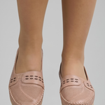 Women's Slip-On Comfort Shoes with Perforated Upper & Cushioned Footbed – Everyday Walking
