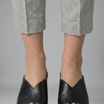 Women's Block Heel Platform Sandals with Wide Strap – Slip-On Comfort Sandals for Summer
