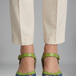 Women's Closed Toe Buckle Strap Sandals with Low Block Heel – Comfort Everyday Walking Sandals
