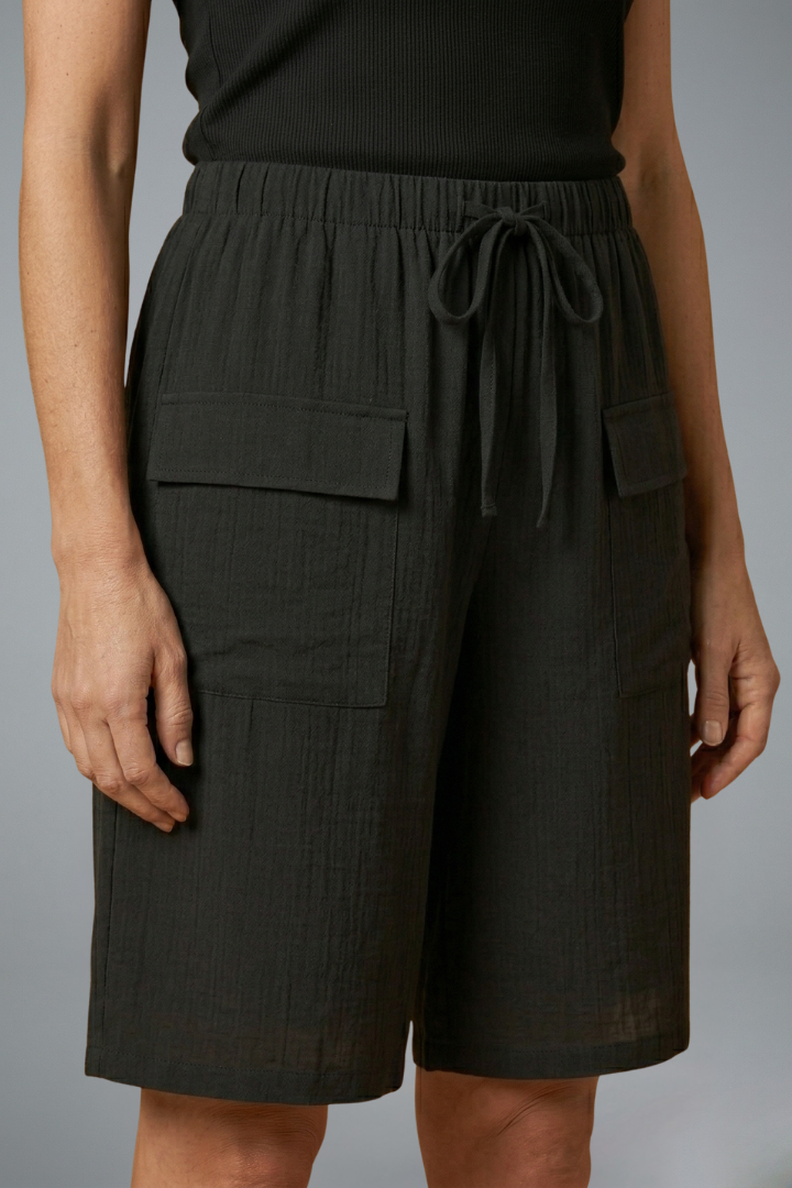 Women's Drawstring Waist Shorts with Front Pockets – Relaxed Casual Summer Shorts