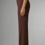 Women's High-Waist Straight Leg Pants – Pull-On Stretch Pants for Work & Smart Casual