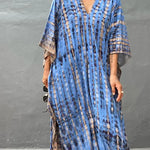 Women's Tie Dye Maxi Dress – Boho Long Summer Dress for Beach, Festivals & Holidays