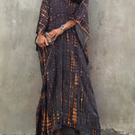 Women's Tie Dye Maxi Dress – Boho Long Summer Dress for Beach, Festivals & Holidays