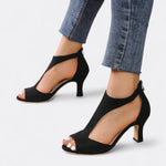 Women's High Heel Open Sandals – Elegant Heeled Shoes for Weddings and Formal Events