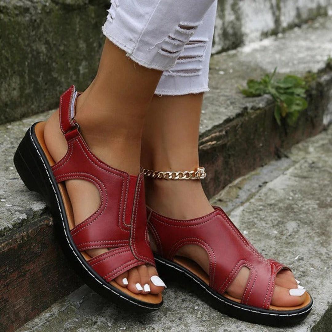 Women's Summer Sandals with Arch Support – Open Comfort Sandals for Walking & Holidays