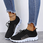 Women's Running-Style Sneakers – Lightweight Casual Everyday Trainers for Walking & Weekends