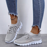 Women's Running-Style Sneakers – Lightweight Casual Everyday Trainers for Walking & Weekends