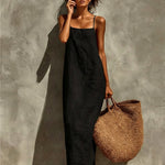 Women's Lightweight Summer Maxi Dress – Easy Casual Dress for Beach, Holidays & Brunch