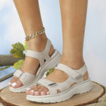 Women's Wide Fit Arch Support Comfort Sandals – Cushioned Everyday Walking Sandals