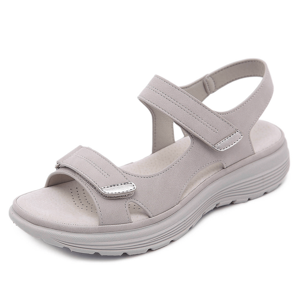Women's Wide Fit Arch Support Comfort Sandals – Cushioned Everyday Walking Sandals