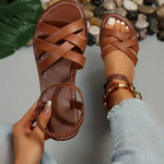 Women's Cushioned Comfort Sandals – Supportive Everyday Walking Sandals for Summer & Travel