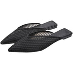 Women's Fishnet Mesh Mules – Pointed Toe Slip-On Low Block Heel Shoes