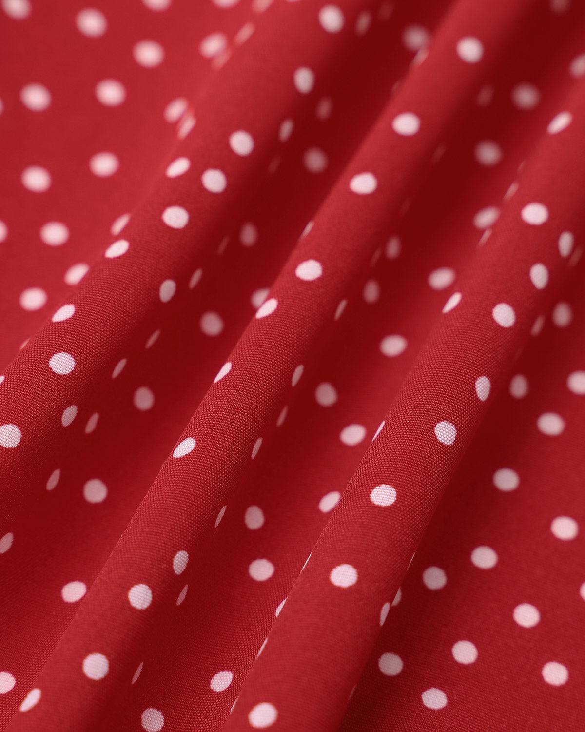 Women's Polka Dot Wrap Midi Dress – Wedding Guest & Garden Party Dress
